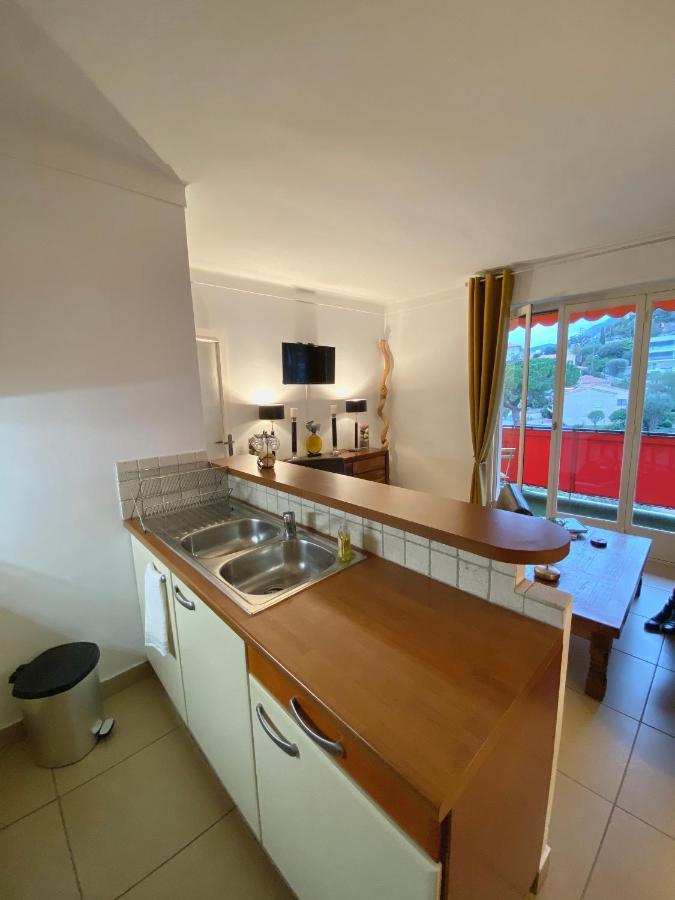 Charmant 2 Pieces Vue Sur Mer Et Monte-Carlo A Roquebrune Cap Martin 외부 사진