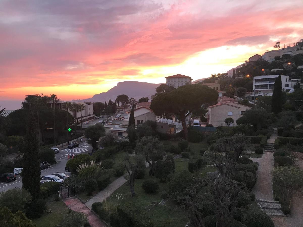 Charmant 2 Pieces Vue Sur Mer Et Monte-Carlo A Roquebrune Cap Martin 외부 사진