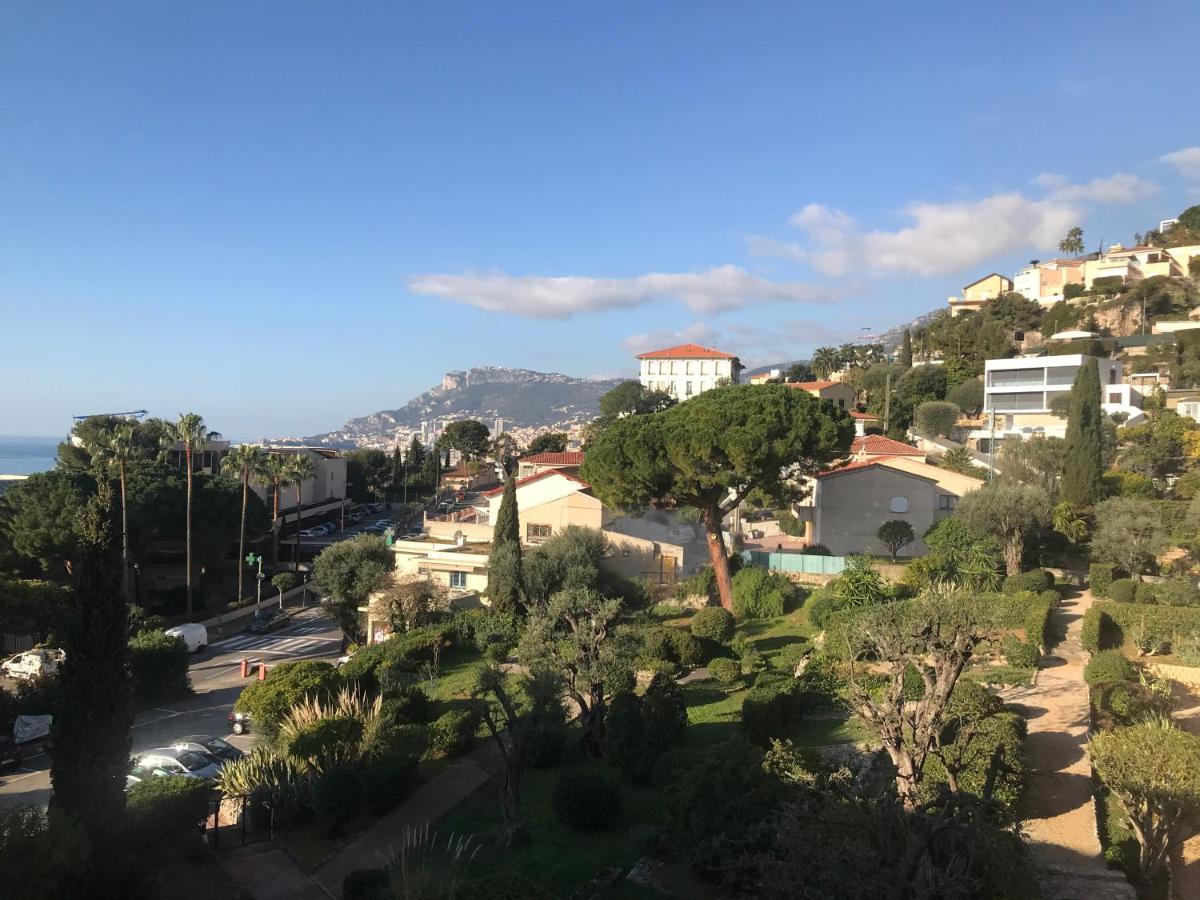 Charmant 2 Pieces Vue Sur Mer Et Monte-Carlo A Roquebrune Cap Martin 외부 사진