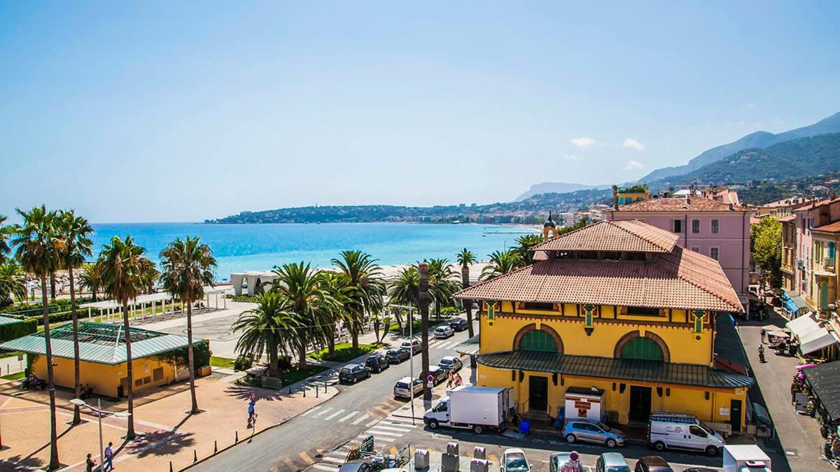 Charmant 2 Pieces Vue Sur Mer Et Monte-Carlo A Roquebrune Cap Martin 외부 사진