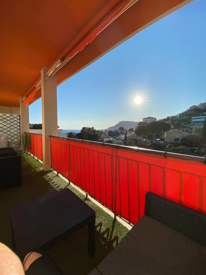 Charmant 2 Pieces Vue Sur Mer Et Monte-Carlo A Roquebrune Cap Martin 외부 사진