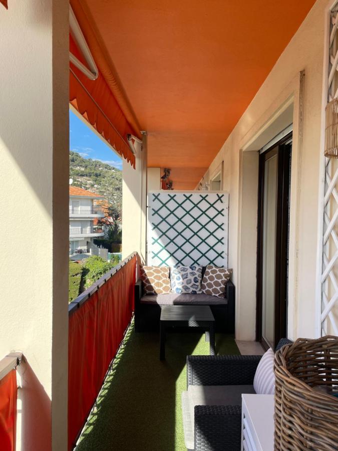 Charmant 2 Pieces Vue Sur Mer Et Monte-Carlo A Roquebrune Cap Martin 외부 사진